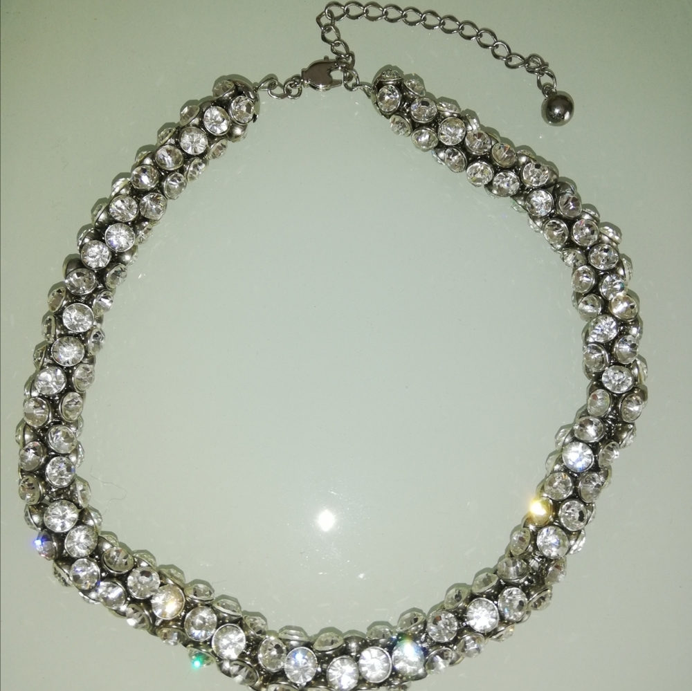 Vintage crystal necklace
